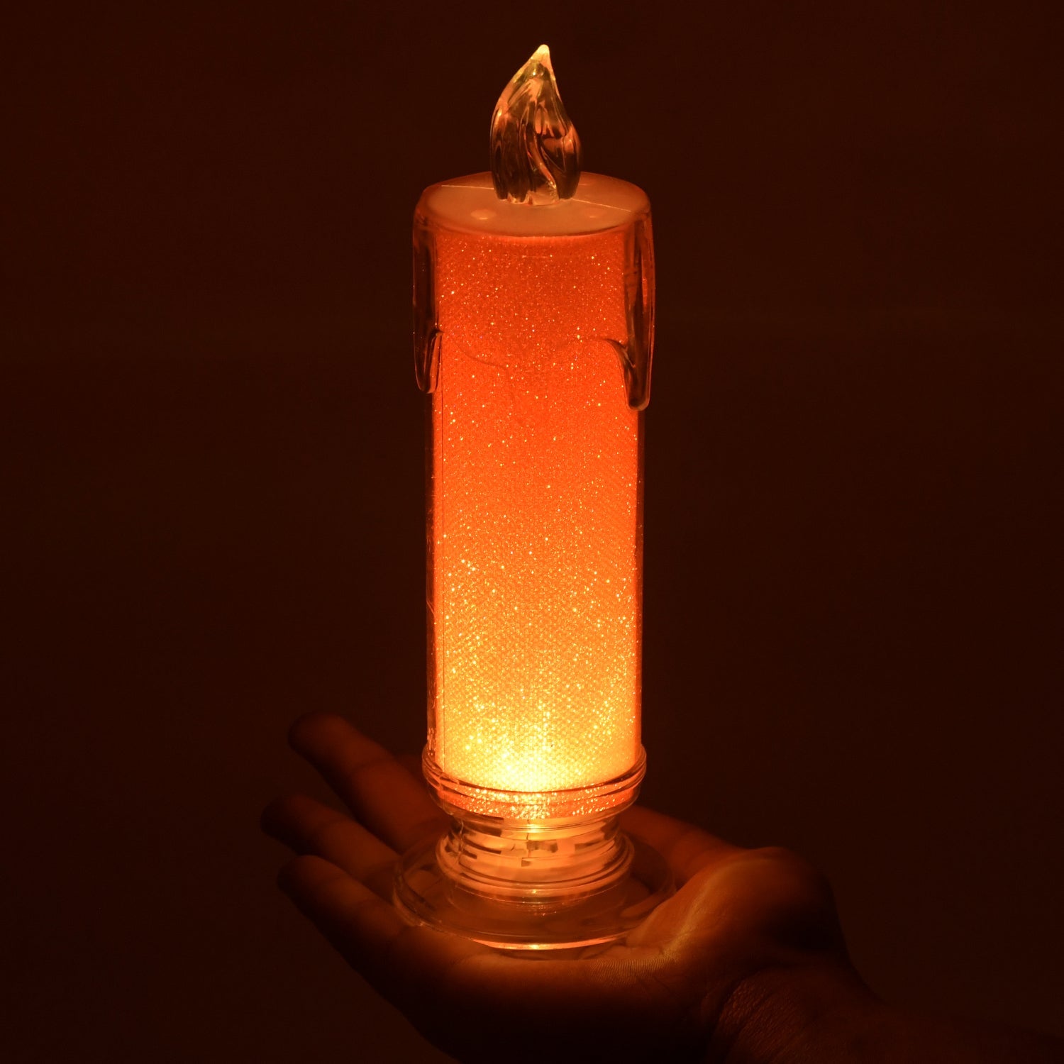 8438 Red LED Flameless Candles Battery Operated Pillar Candles Flickering Realistic Decorative Lamp Votive Transparent Flameless Ornament Tea Party Decorations for Hotel, Scene,Home Decor, Restaurant, Diwali Decoration Candle Crystal Lamp (1 Pc) 8438 Red LED Flameless Candles Battery Operated Pillar Candles Flickering Realistic Decorative Lamp Votive Transparent Flameless Ornament Tea Party Decorations for Hotel, Scene,Home Decor, Restaurant, Diwali Decoration Candle Crystal Lamp (1 Pc)